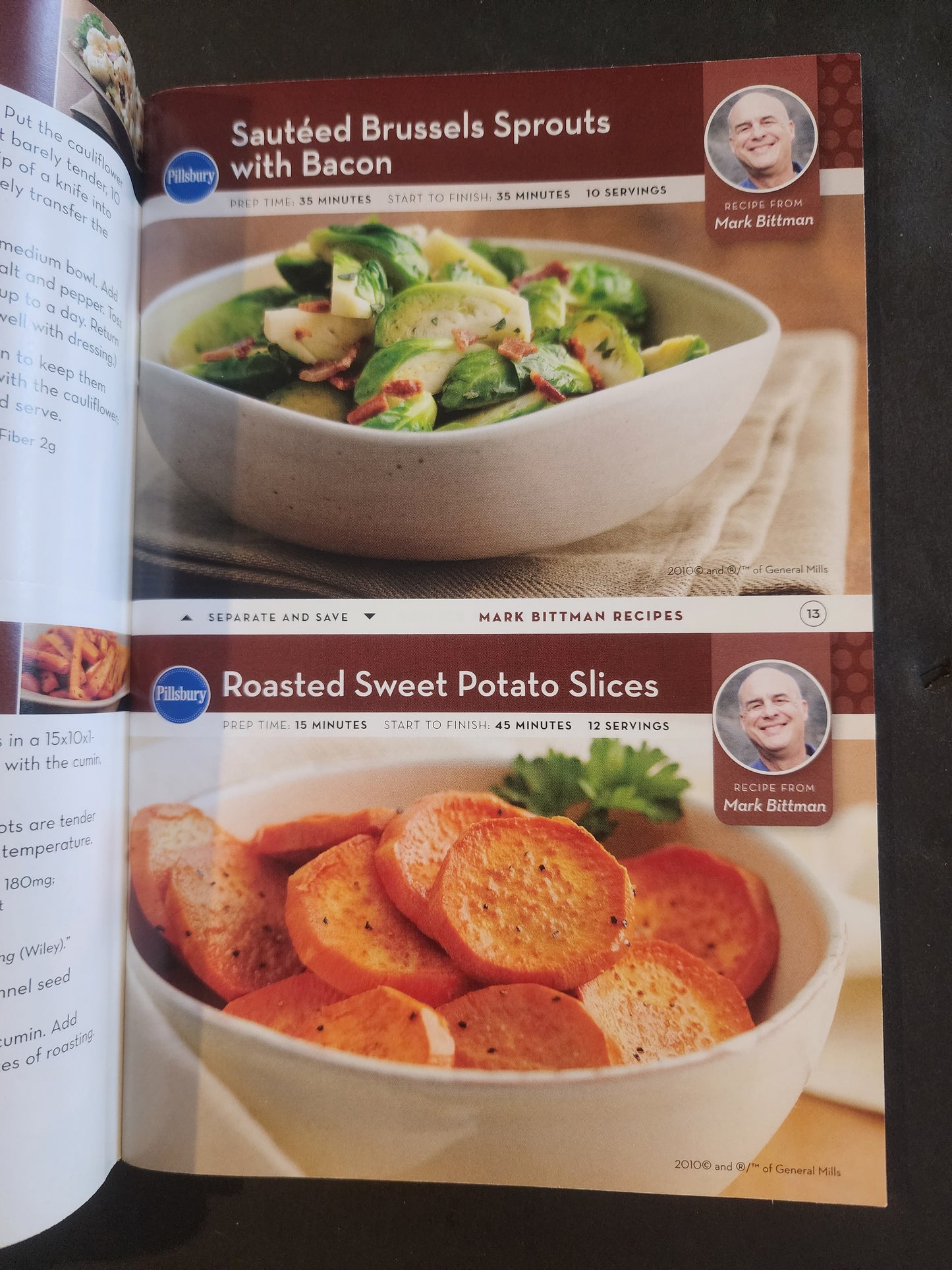 Pillsbury & Bisquick Cookbooks with recipes Breakfast & Brunch