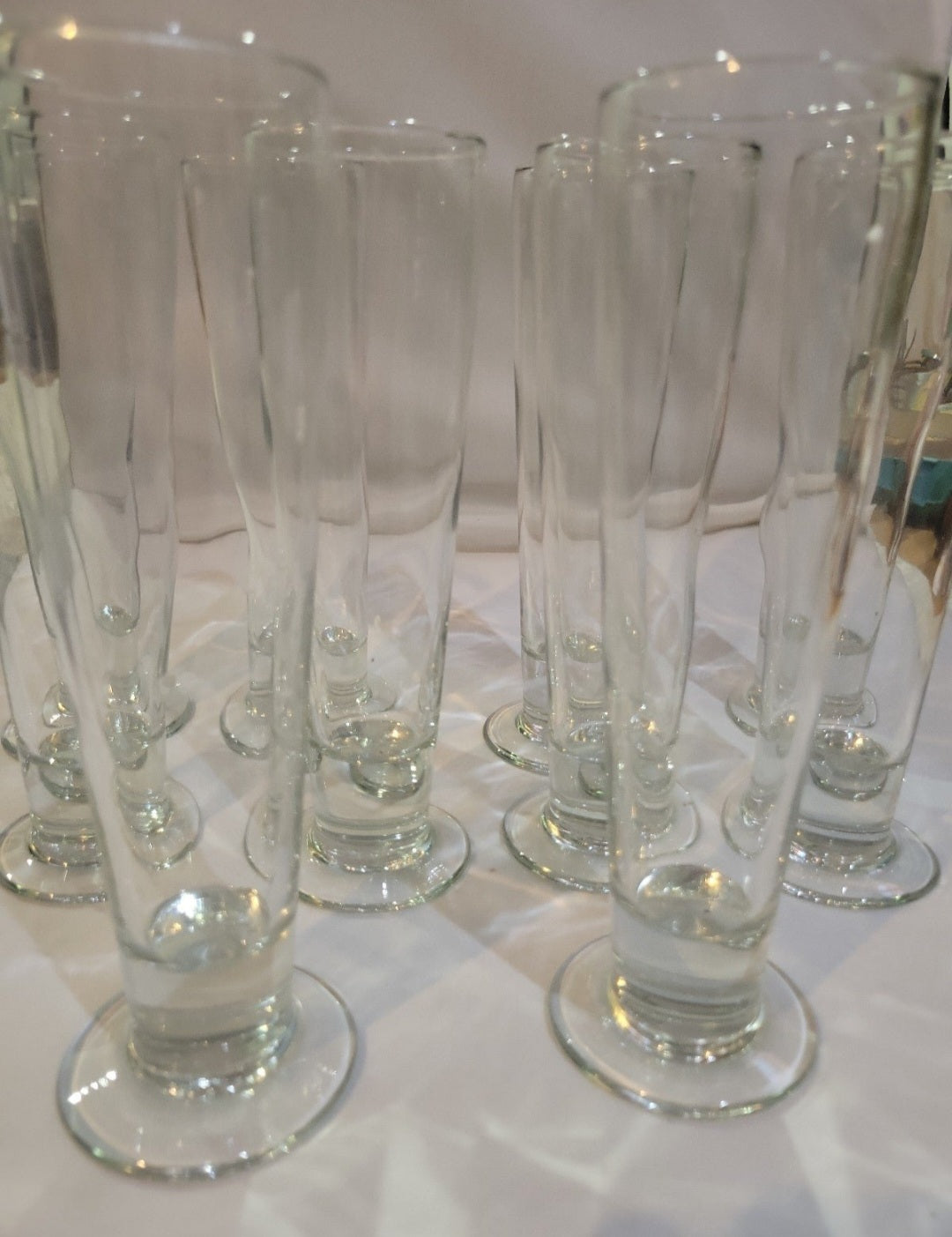 10 Libbey Catalina Pilsner Beer Glasses 14 oz