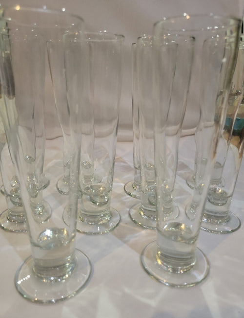 10 Libbey Catalina Pilsner Beer Glasses 14 oz