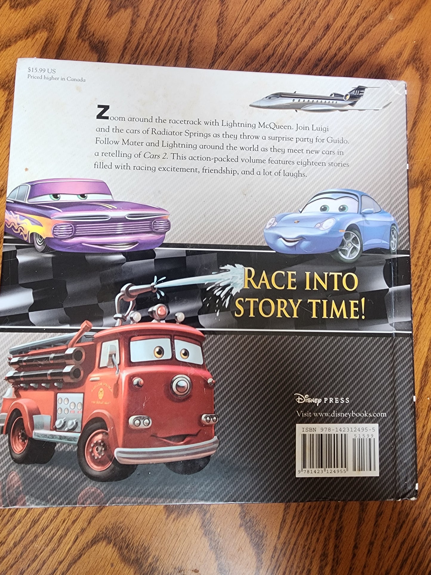 Disney Pixar Cars Storybook Collection.  Hardback Book.  2011