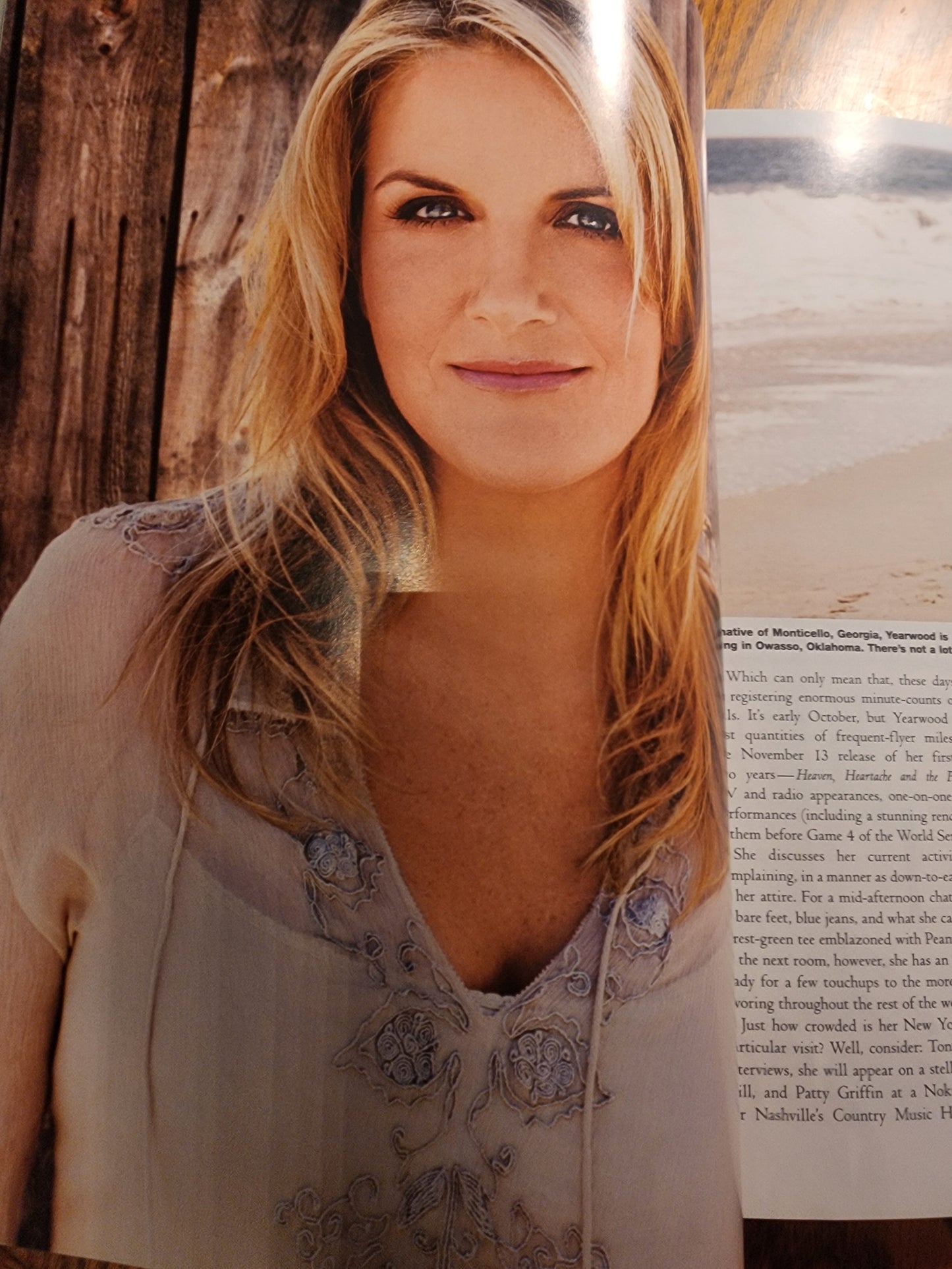 Cowboys and Indians - Magazine Trisha Yearwood January 2008