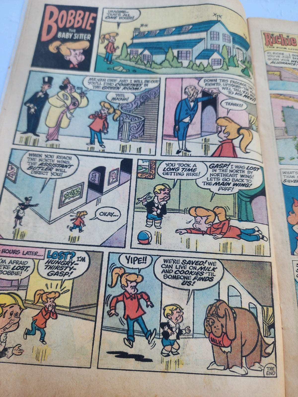 Vintage 1975 issue of Little Lotta #115 published by Harvey Comics.