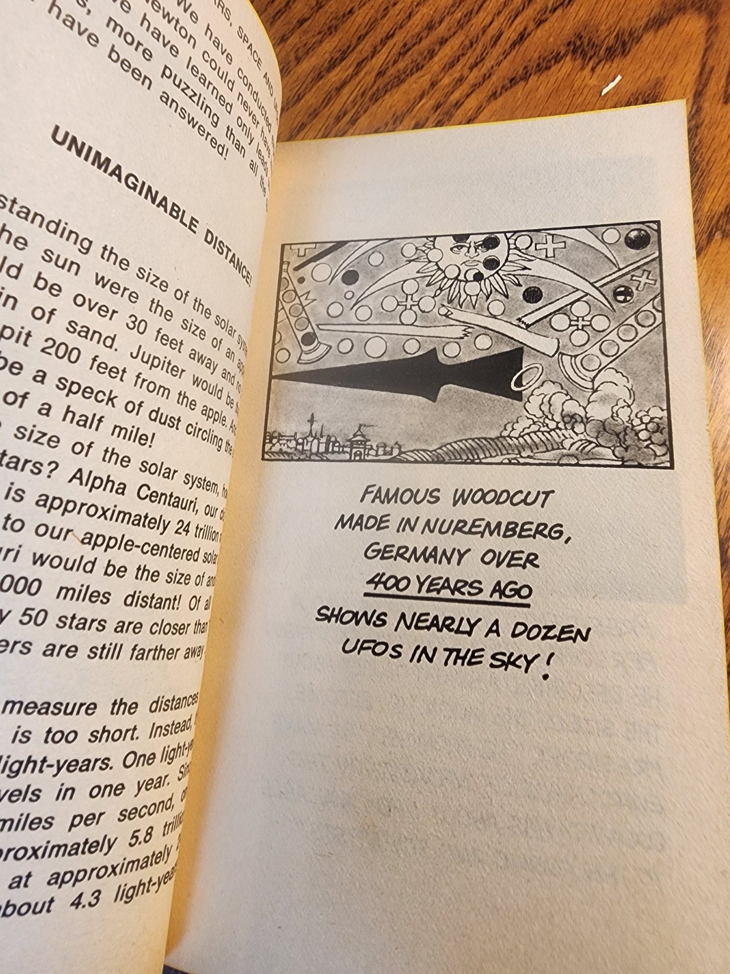 1978 Ripley’s Believe it or Not!  "Stars Space & UFOs” vintage pb book