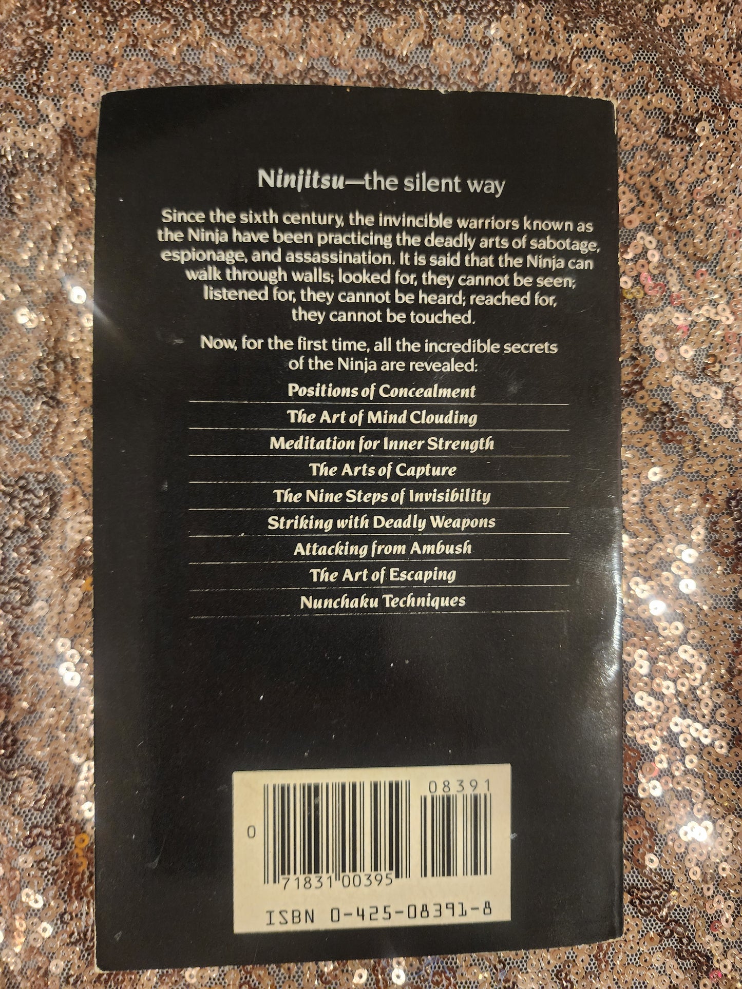 Secrets of the Ninja by Kim Ashida 1985, pb book