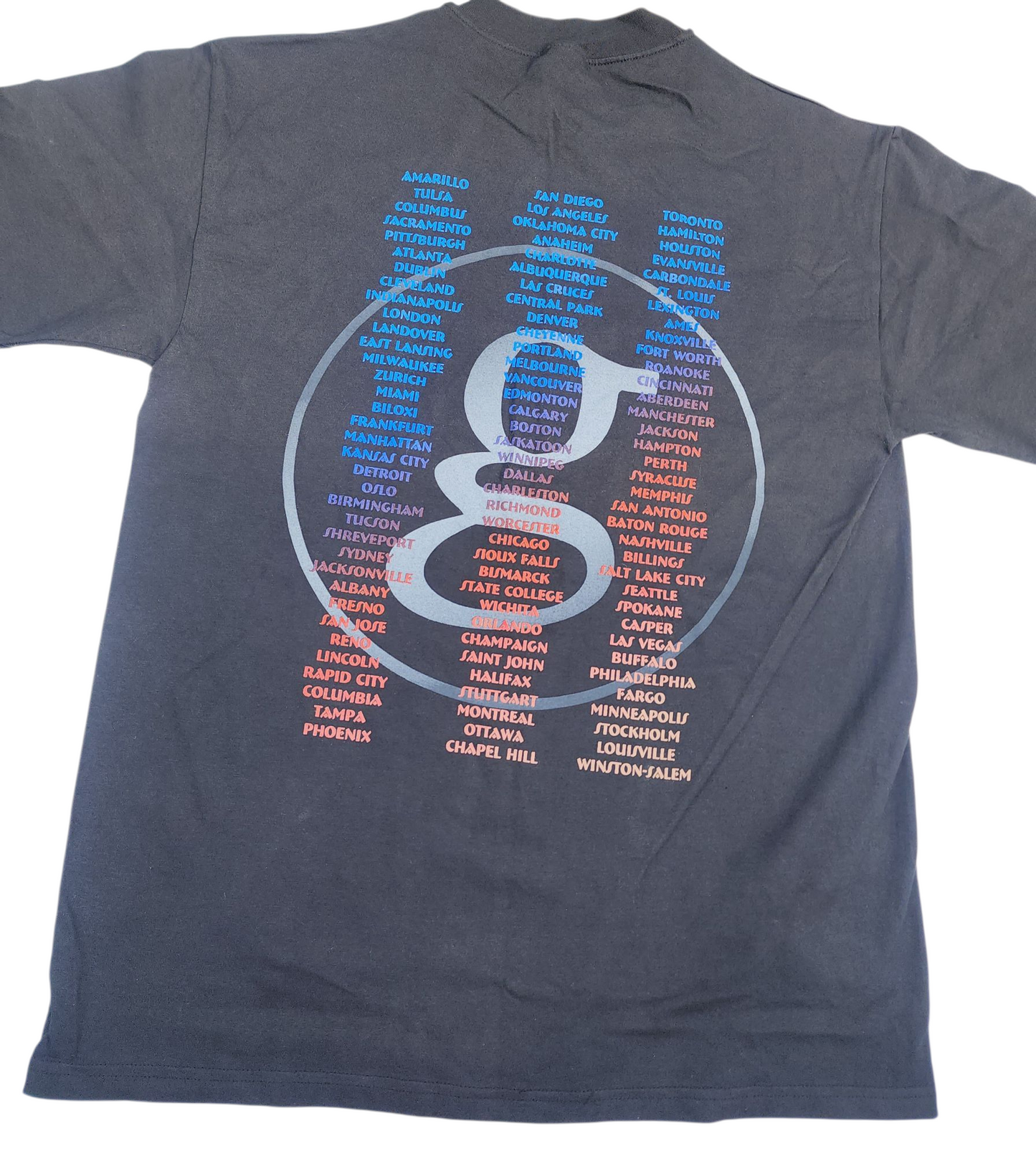 Vintage Garth Brooks Shirt Mens L  Fresh Horses Tour 1996 Hanes Graphic Country