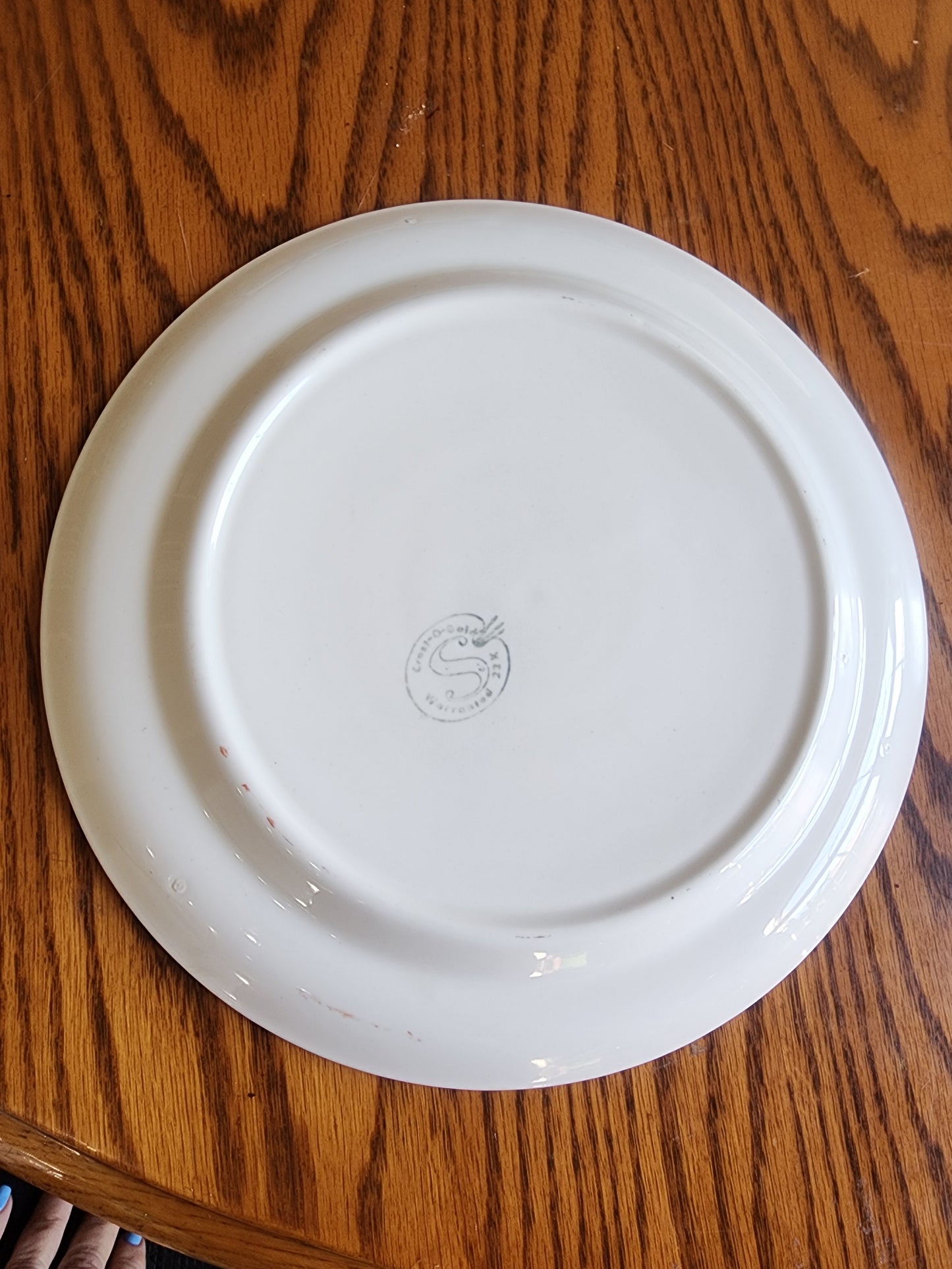 Vintage Sabin Crest-O-Gold 22k Warranted Plate - Souvenir of Galveston, Texas
