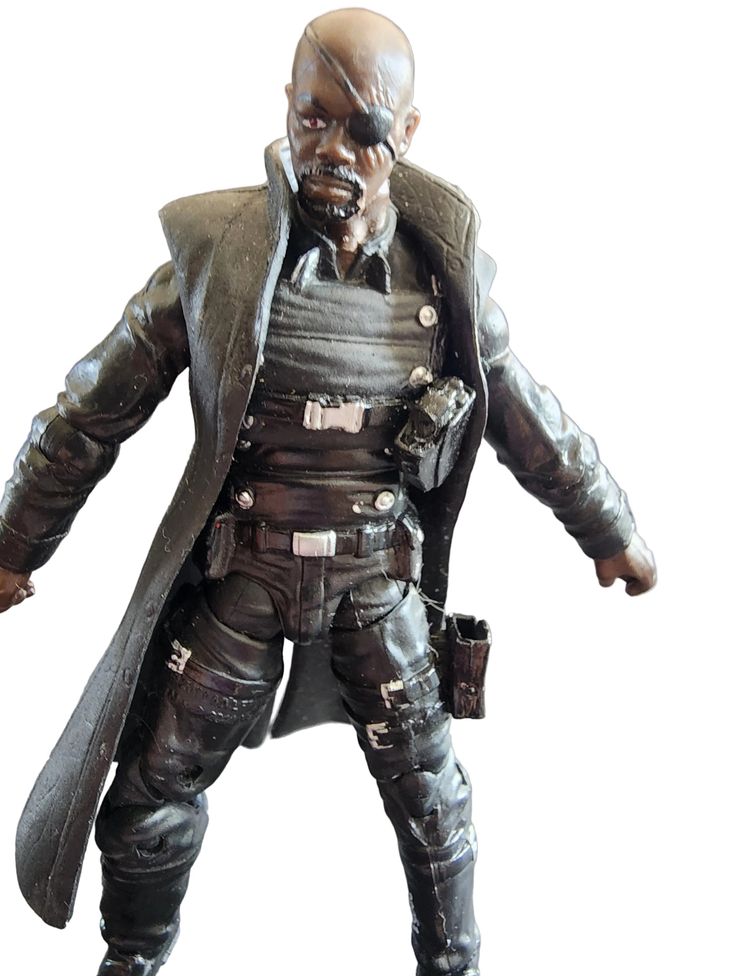 Hasbro 2011 Avengers Marvel Nick Fury 4” Loose Action Figure