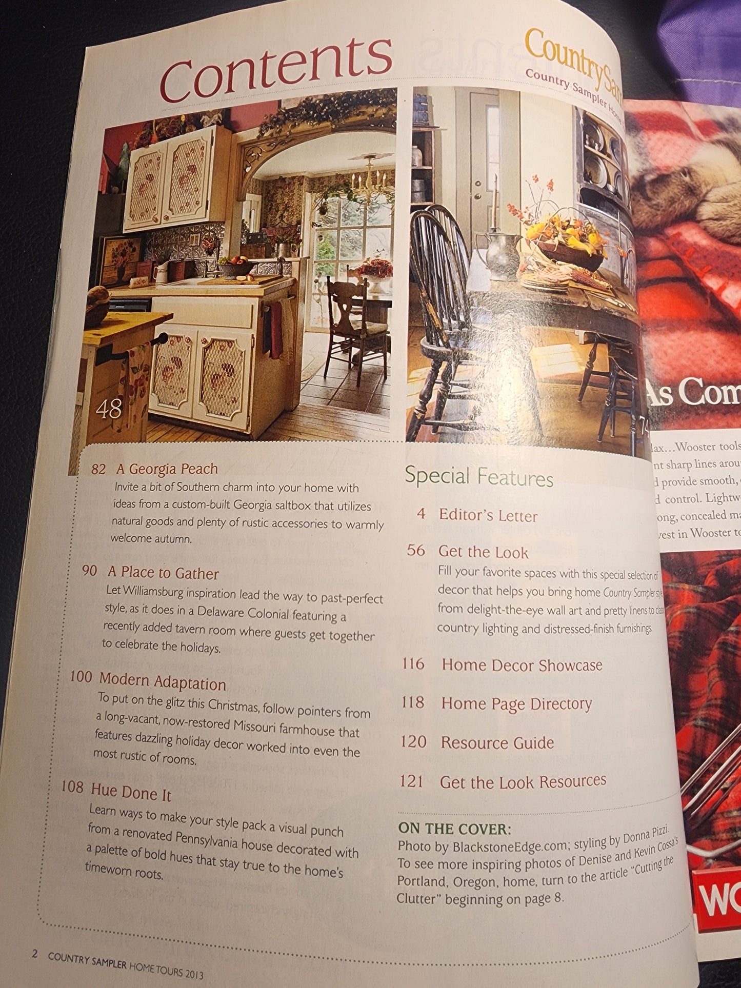 Country Sampler Home Tour Edition" 2013