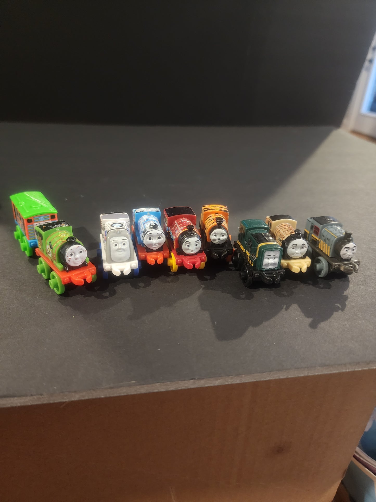 Thomas & Friends Minis Lot of 9 - Rare Themes (Tiger, Graffiti, Metallic & More)