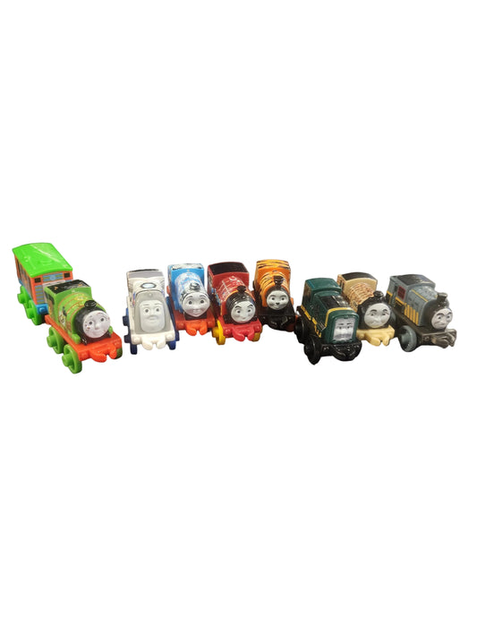 Thomas & Friends Minis Lot of 10 - Rare Themes (Tiger, Graffiti, Metallic & More)