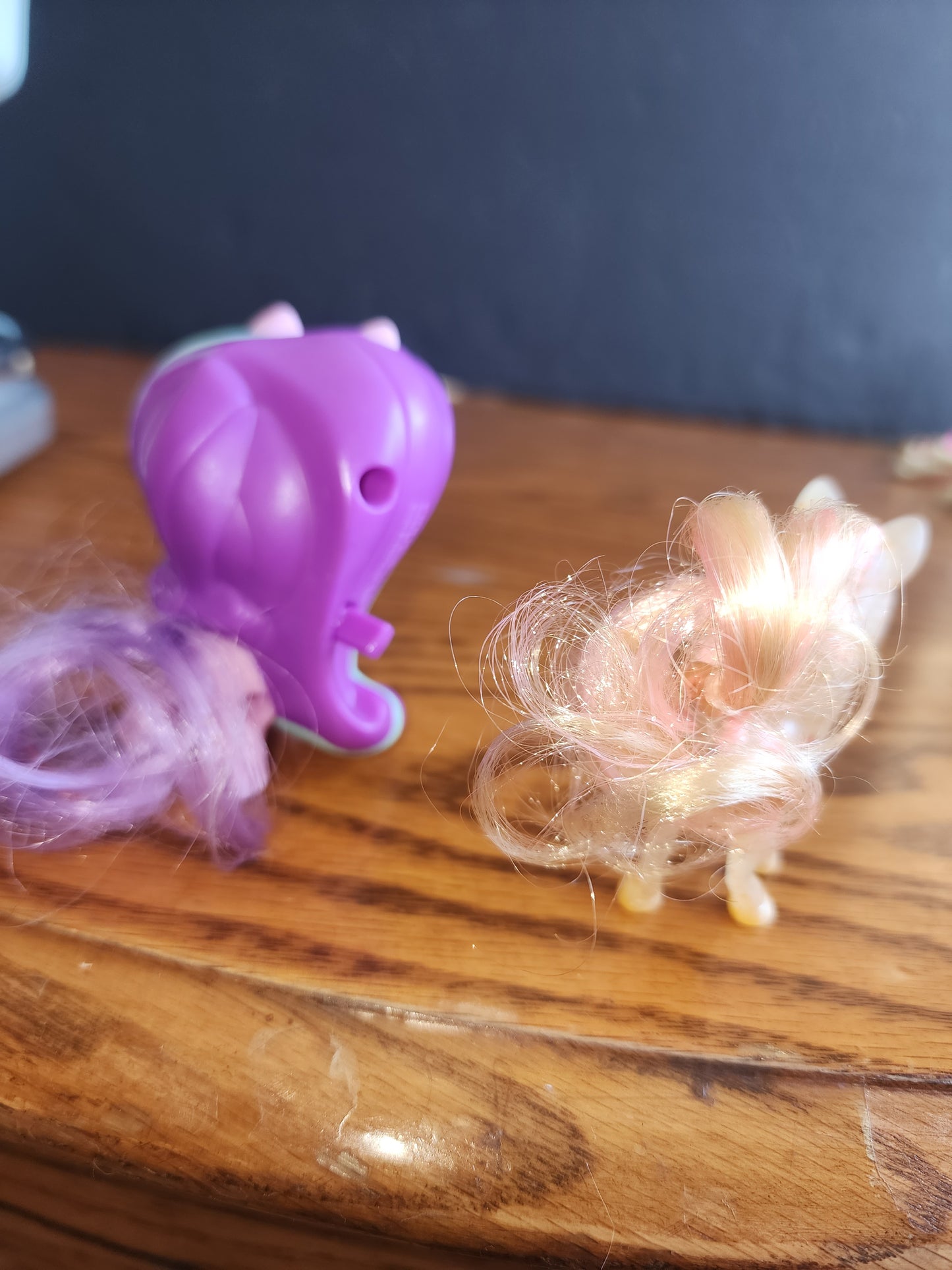 My Little Ponys Starlight Glimmer McDonald's Happy Meal Toy 2018 Wind Up Walker and another pony