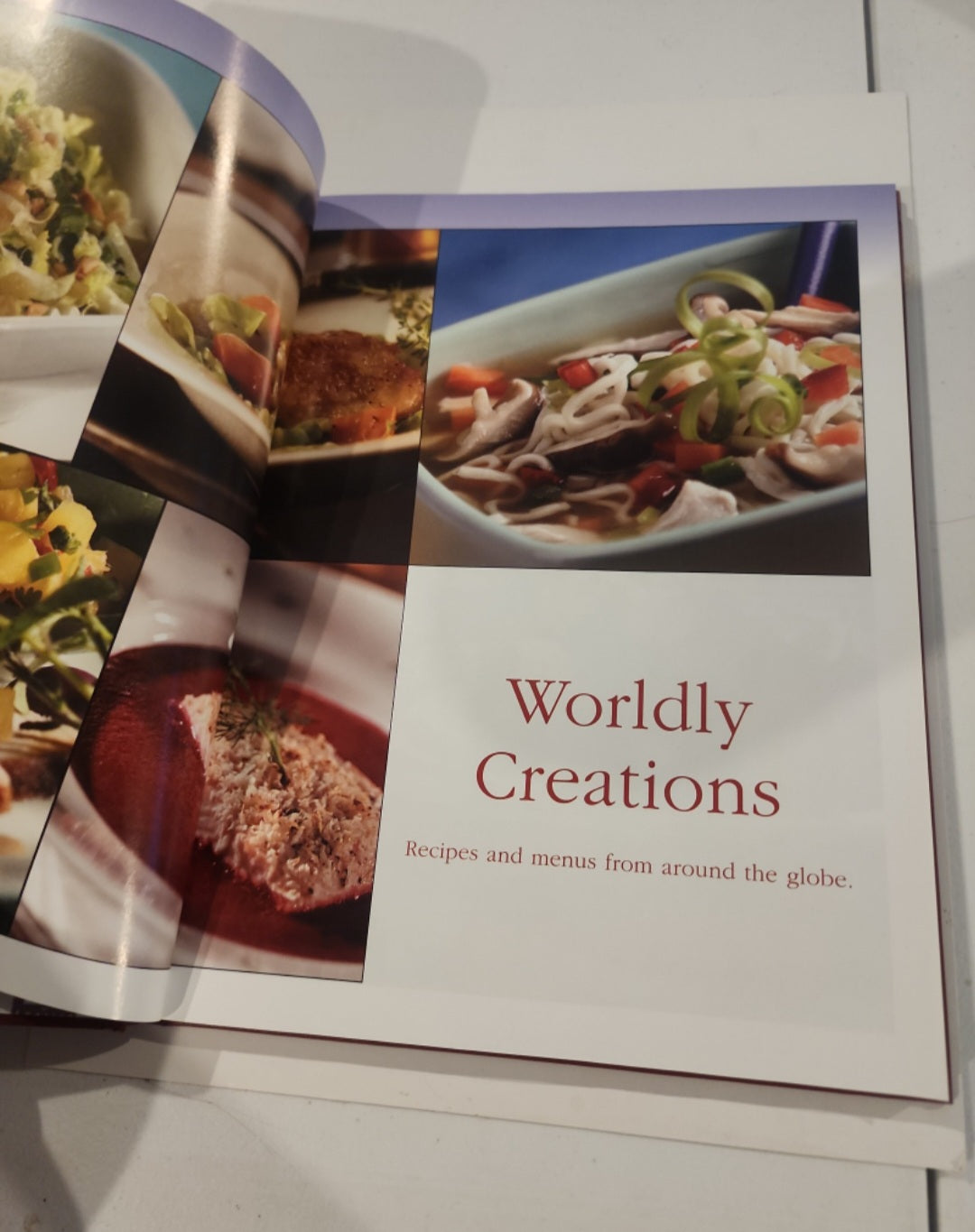 The Best Of Cooking Pleasures (A Culinary Tour) Hardcover Cookbook Recipes