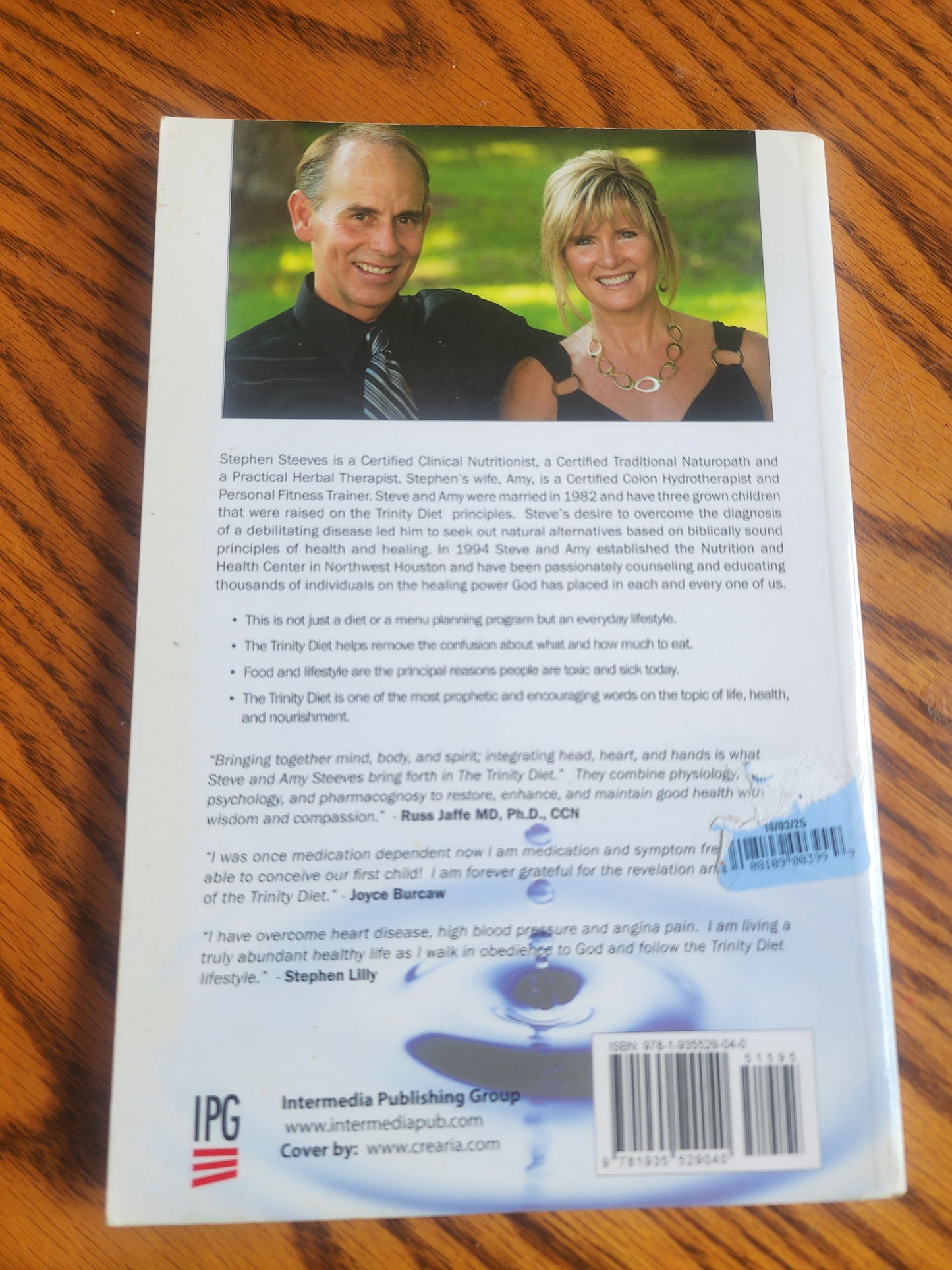 The Trinity Diet: Lifestyle Balancing - Body, Soul and Spirit holistic book