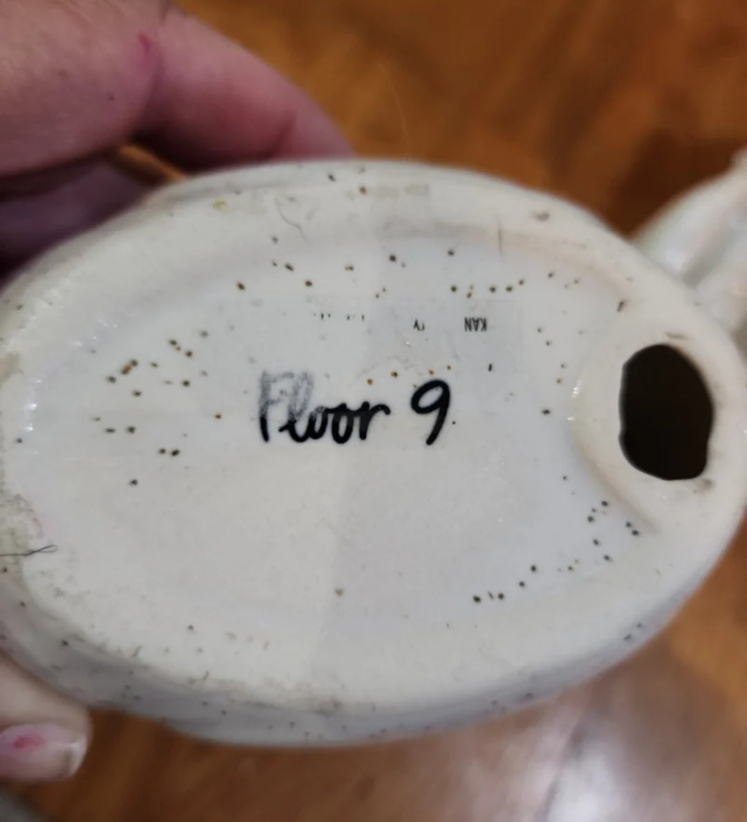 Four Floor 9 Peacock Dipping Bowls with Spoon