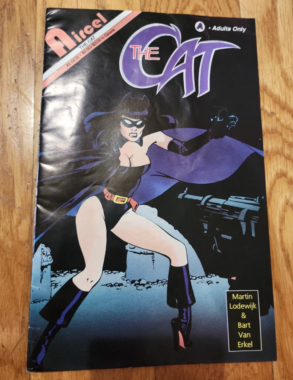 <span;>Vintage The Cat #2 Comic Book Aircel Malibu Comics Dec 1991