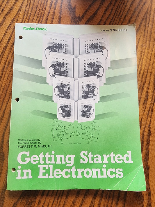 Getting Started in Electronics 276-5003A written exclusively for Radio Shack