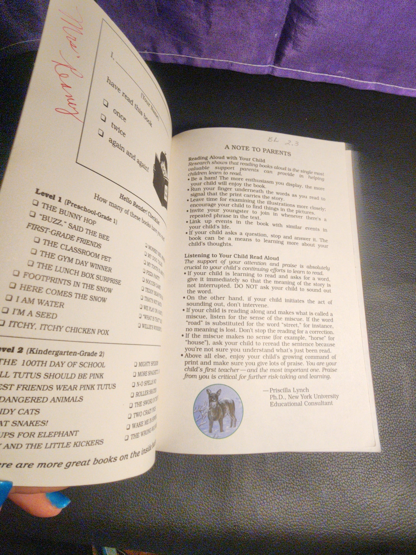 Once Upon a Springtime (Hello Reader, Level 2) paperback book