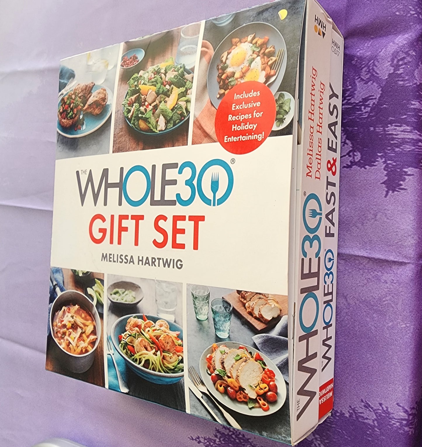 Whole30 Gift Set cookbook with recipes by Melissa Harwig