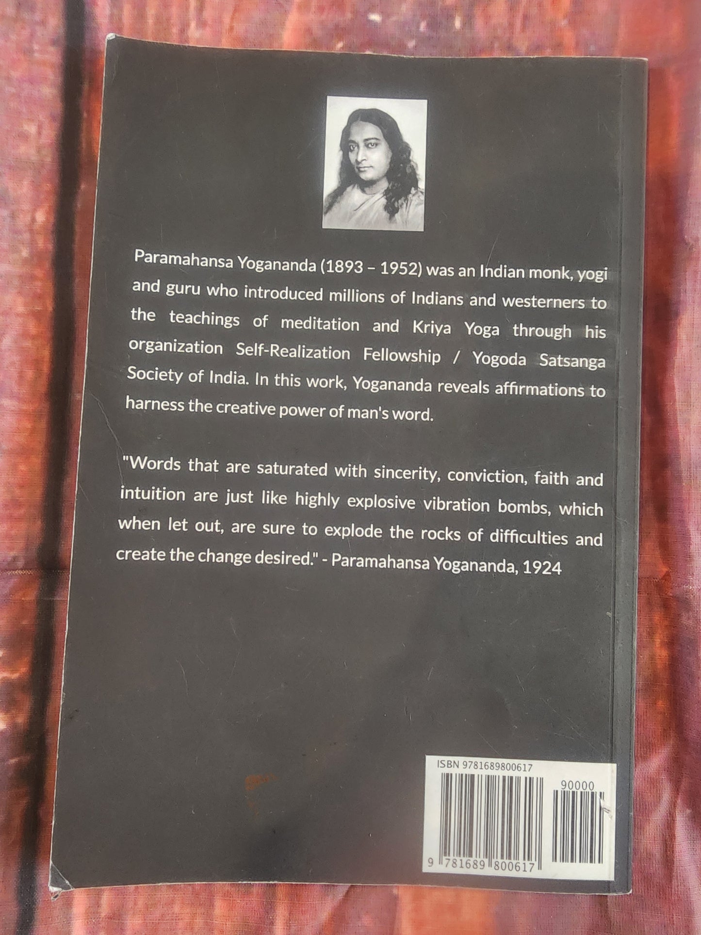 Scientific healing affirmations PB
Book by Paramahansa Yogananda