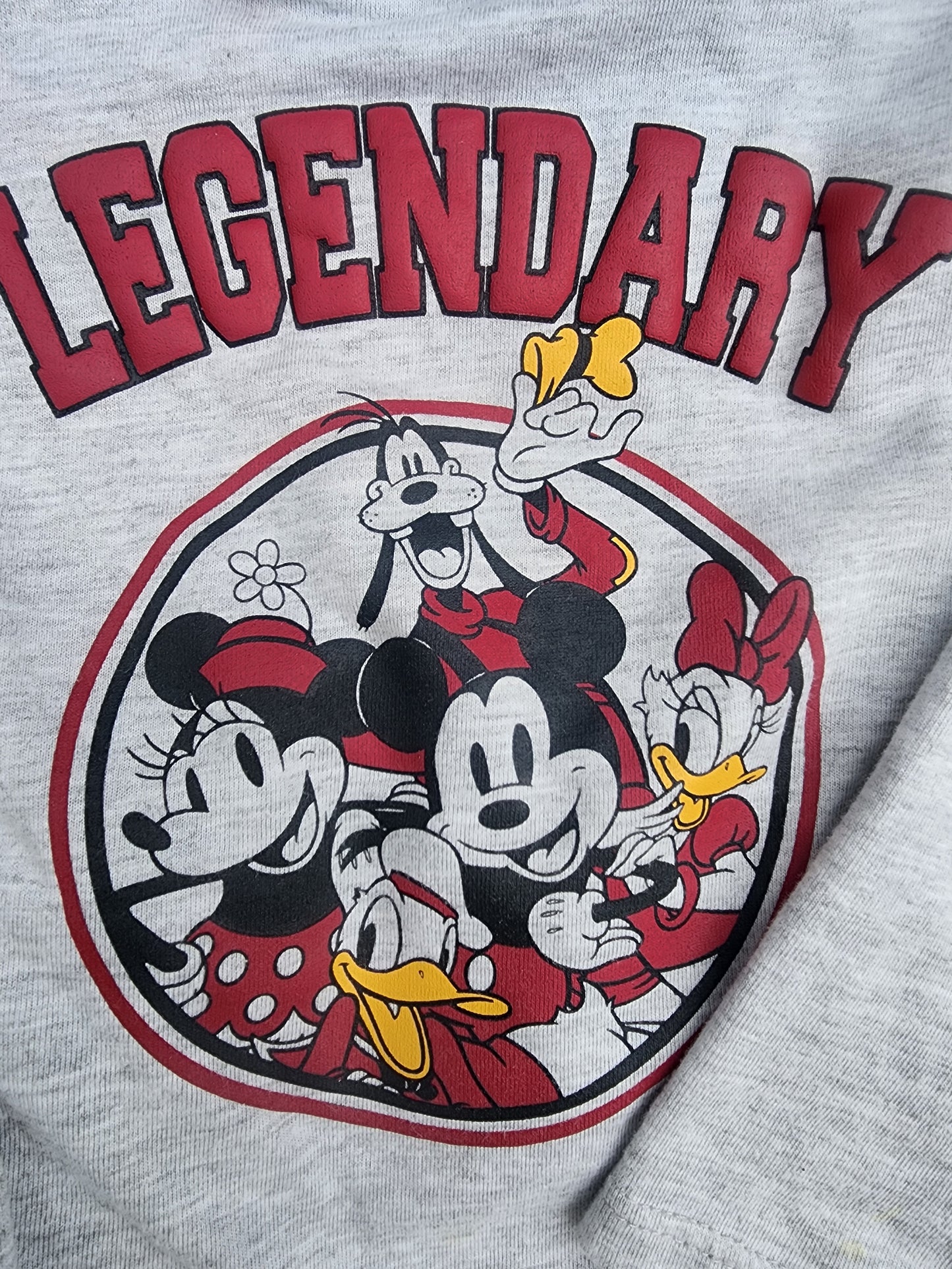 Mickey Mouse  Girls Long Sleeve Top, Tutu Skirt,  and Scrunchie 3T