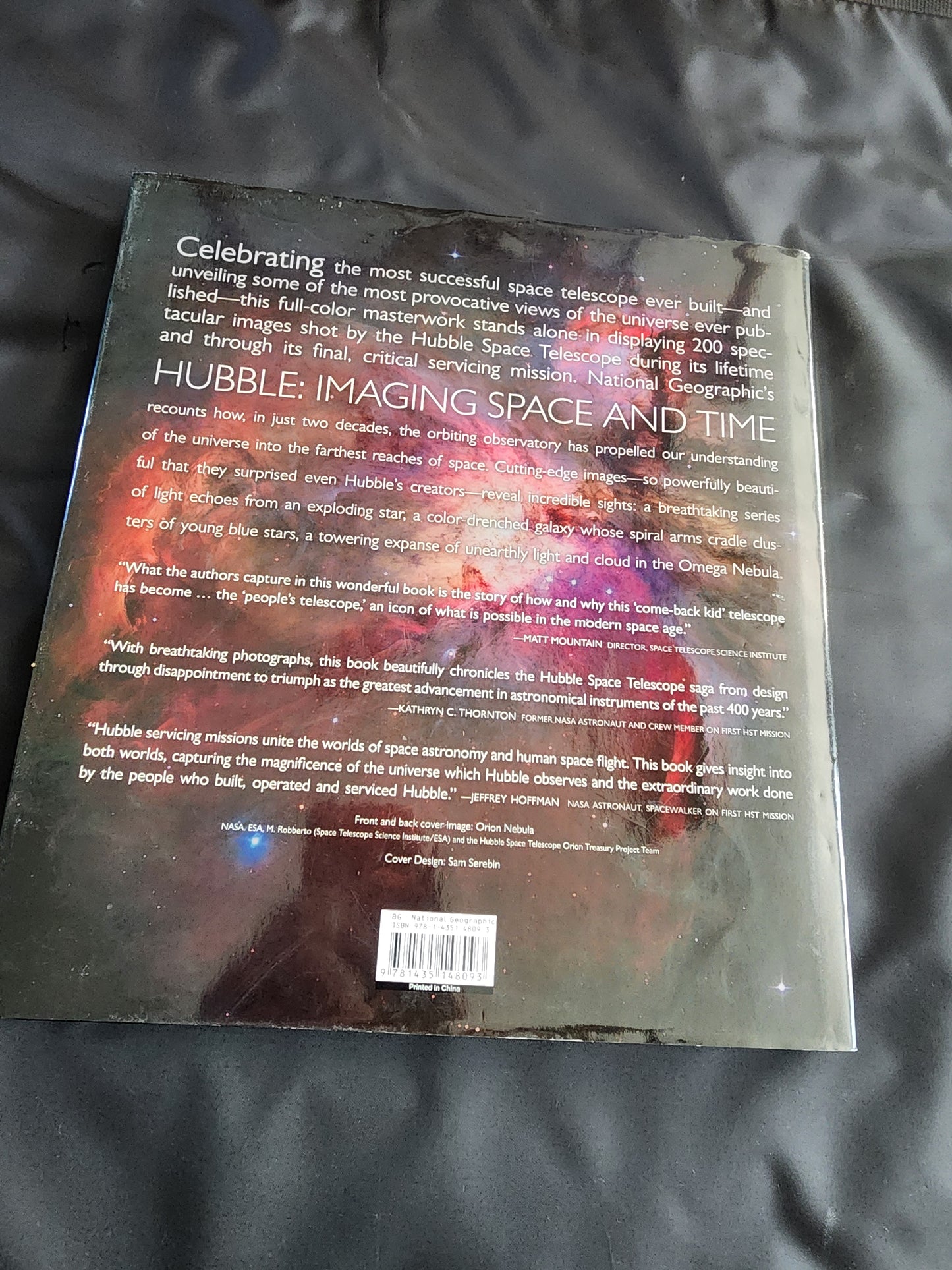 Hubble: Imaging Space and Time National Geographic Big Coffee Table Book