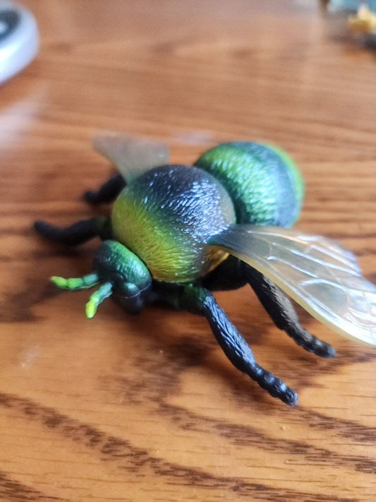 Realistic Detail House Fly Insect Bug Halloween LARGE Plastic PVC Toy Figure 3.50"