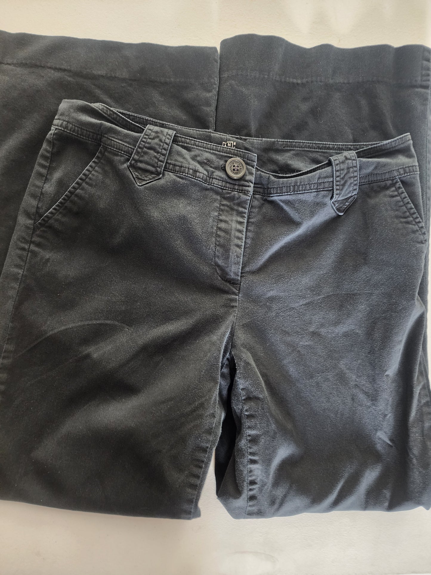 NY Black casual Pants size 8