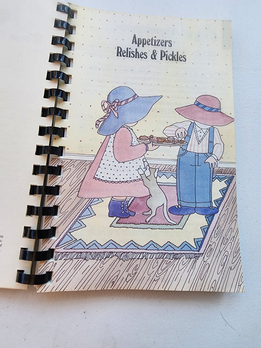 Seasoned With Love Cookbook by Family of God Woodmont Hills Spiral Bound 1978