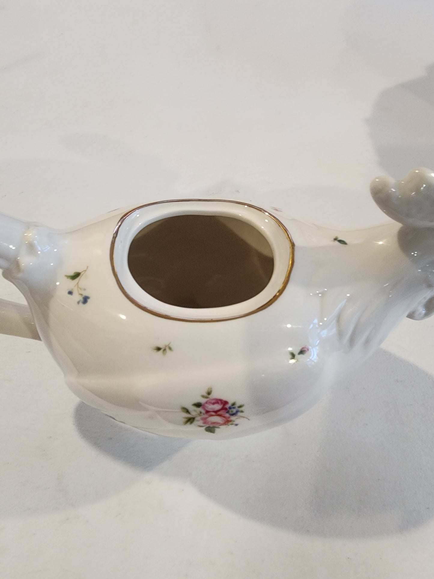 Grace's Teaware Fine Porcelain Chicken Rooster Tea Pot.,
