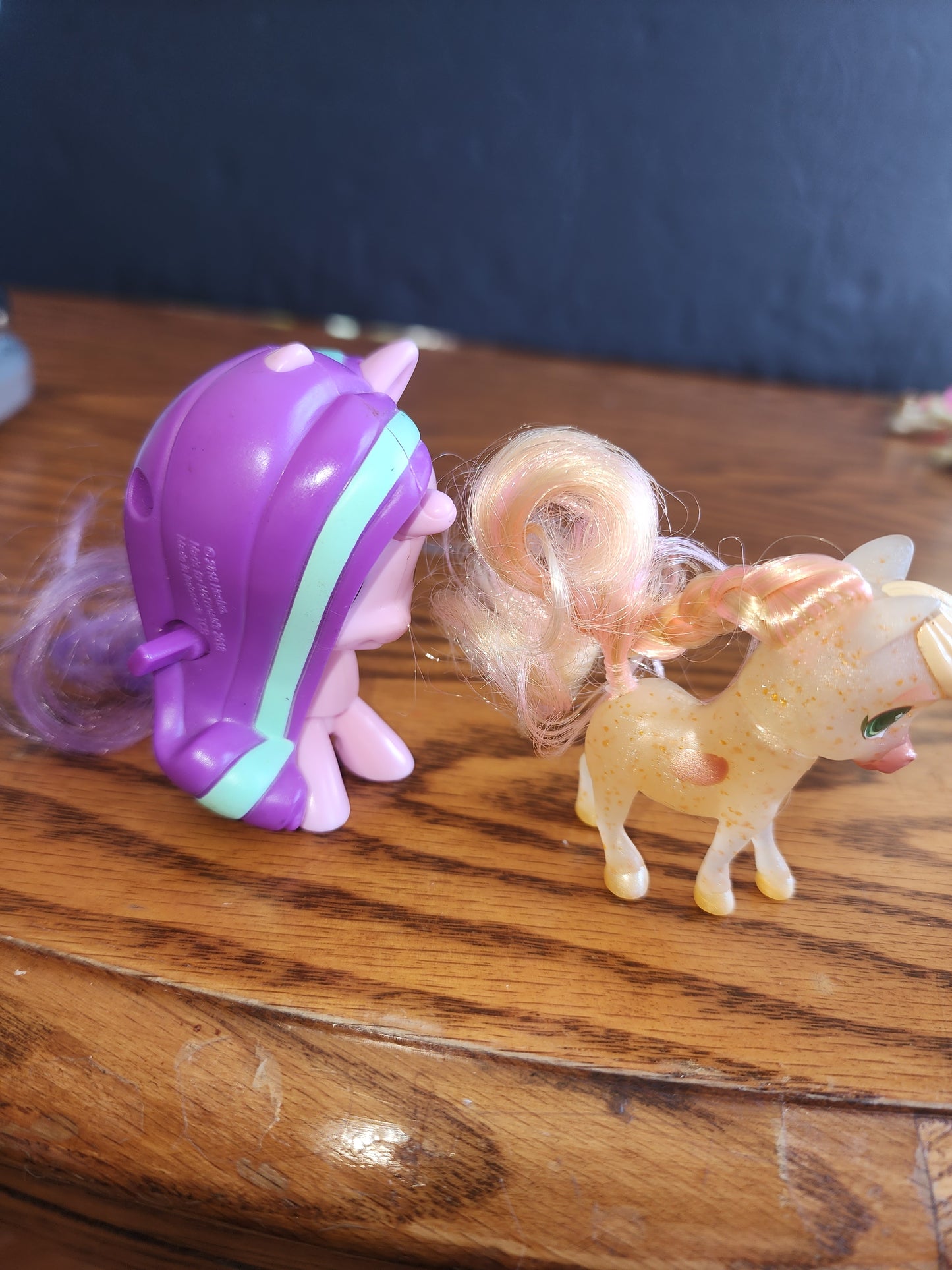 My Little Ponys Starlight Glimmer McDonald's Happy Meal Toy 2018 Wind Up Walker and another pony