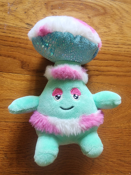 LIVING ON THE VEG Mushroom #9 OBIE Fun Guy Kellytoy Russ Plush Series 1