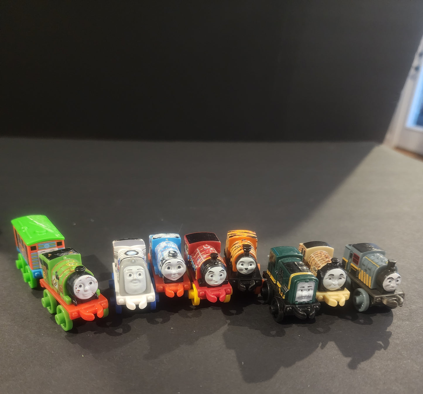 Thomas & Friends Minis Lot of 9 - Rare Themes (Tiger, Graffiti, Metallic & More)