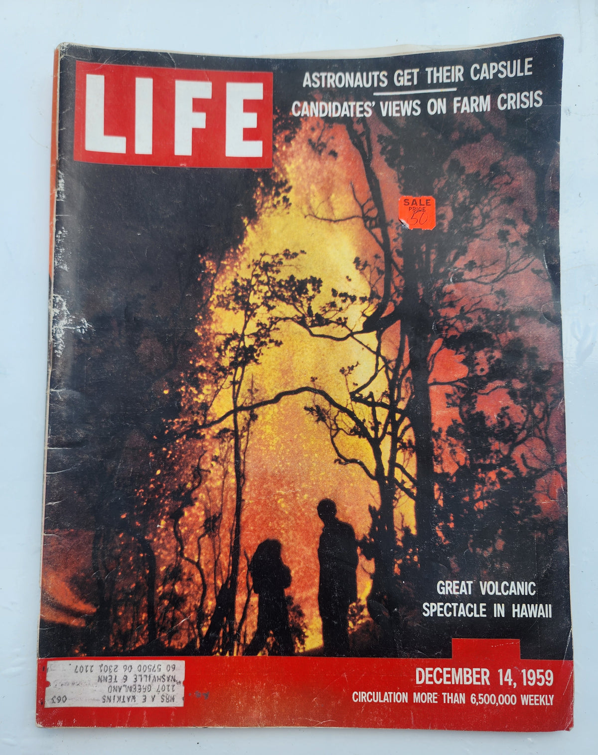 LIFE Magazine December 14, 1959 Great Volcanic Spectacle vintage ads