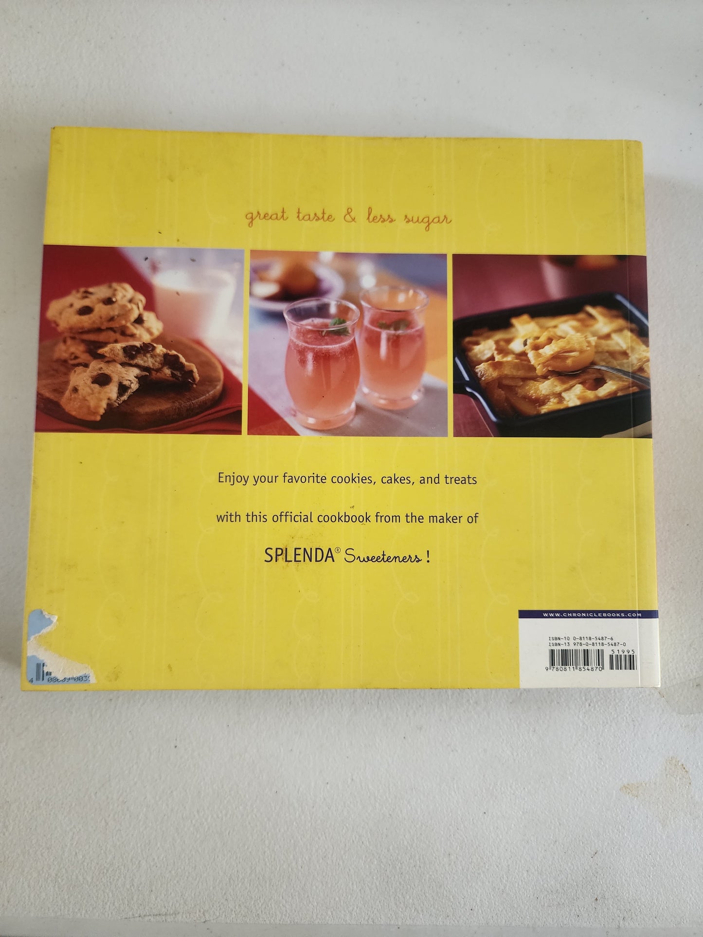 The Splenda World of Sweetness: Recipes for Desserts & Delicious drinks Cookbook.