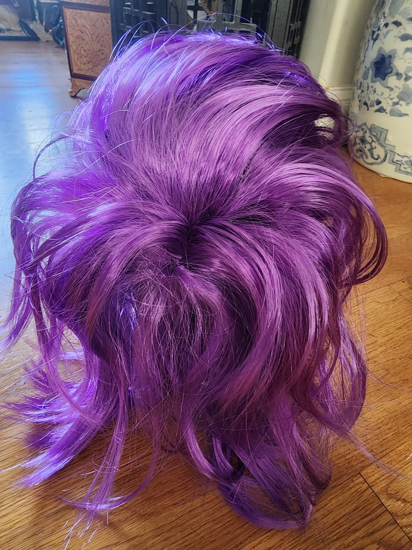 Purple anime wig cosplay or Halloween costume