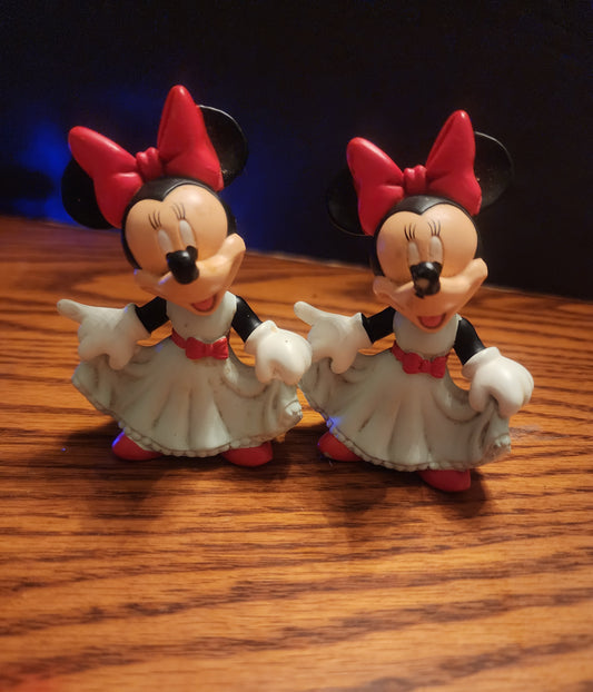 Two Disney Minnie Mouse Disneyland 50th Anniversary 2005 McDonalds