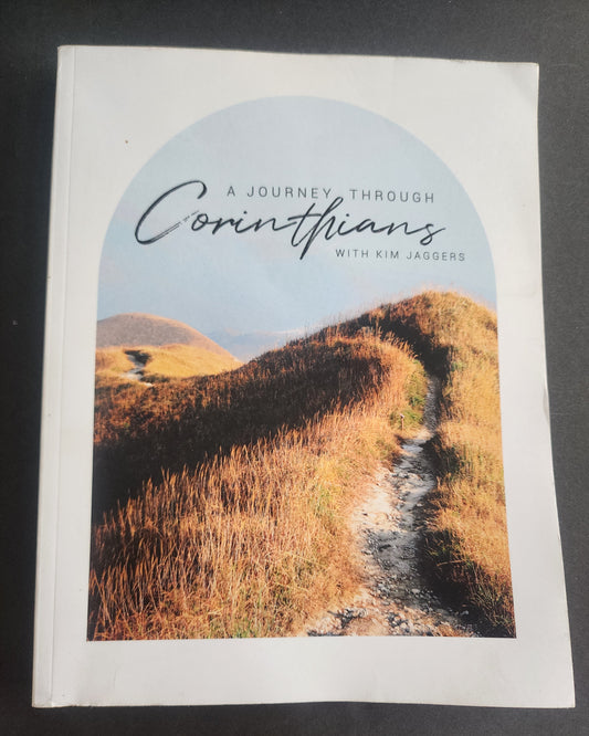 A Journey Through Corinthians with Kim Jaggers softcover book Bible study guide