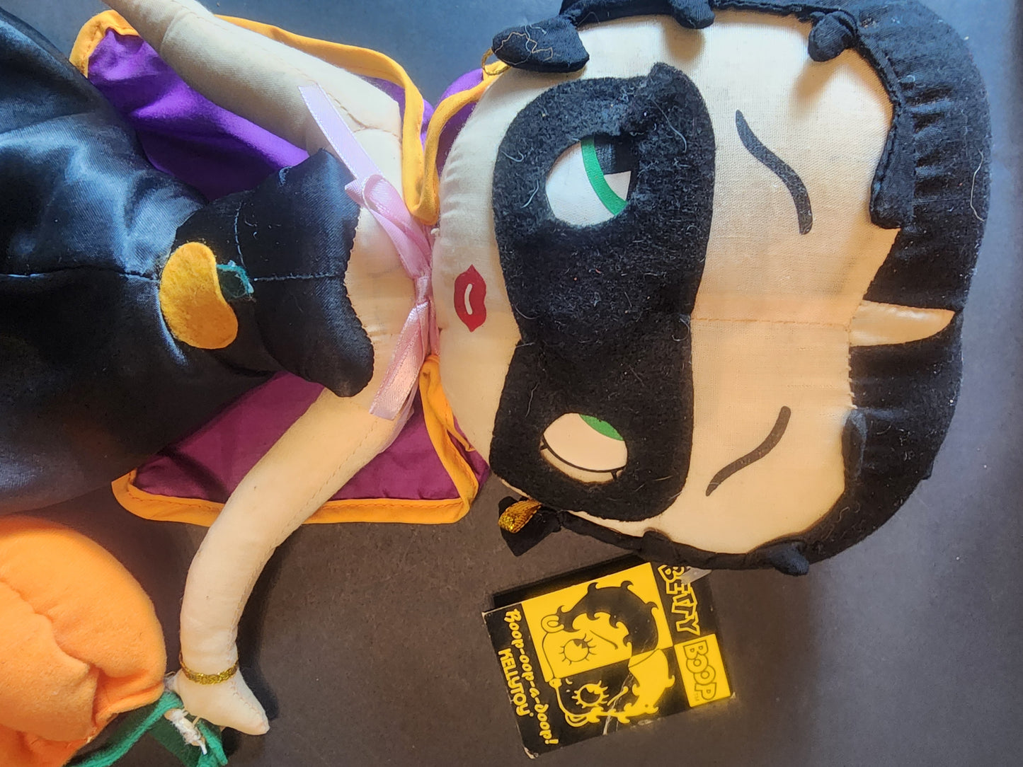 Betty Boop Mask Betty 16" Plush Doll Halloween Kellytoy Trick-or-Treat