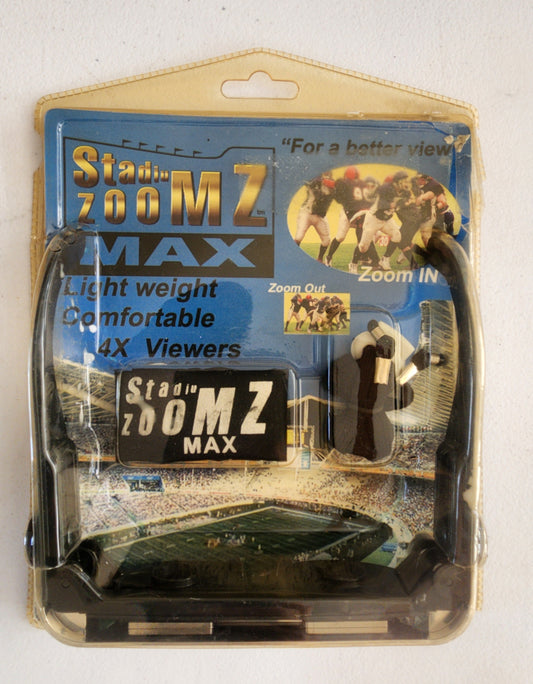 VINTAGE Stadium Zoomz Max 4X Viewer Glasses