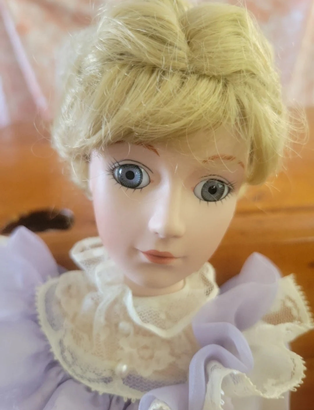 Moments Treasured Porcelain Dolls Mother & Daughter 1989