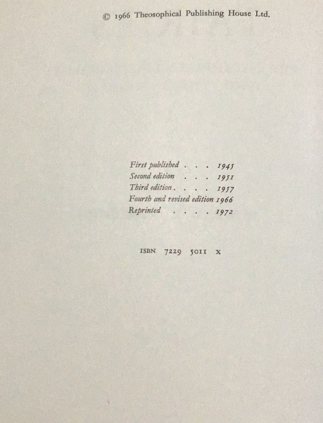 Fairies A Book of Real Fairies by Edward L. Gardner Hardback Book