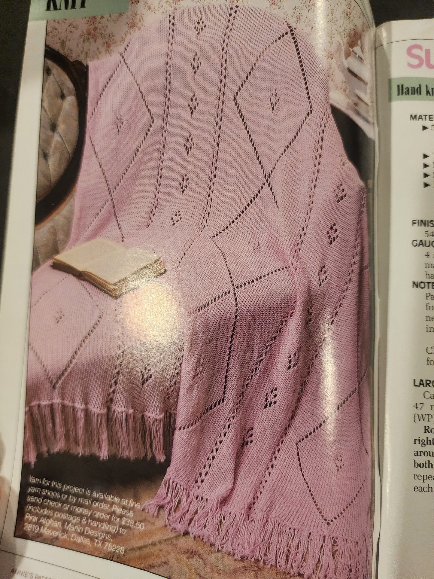 Annie's CROCHET Newsletter #38 & Pattern Club #51 1980s.  2 Books