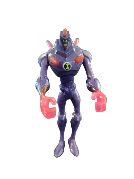 2008 Ben 10 Alien Force Chromastone Action Figure Cartoon Network Bandai 4”