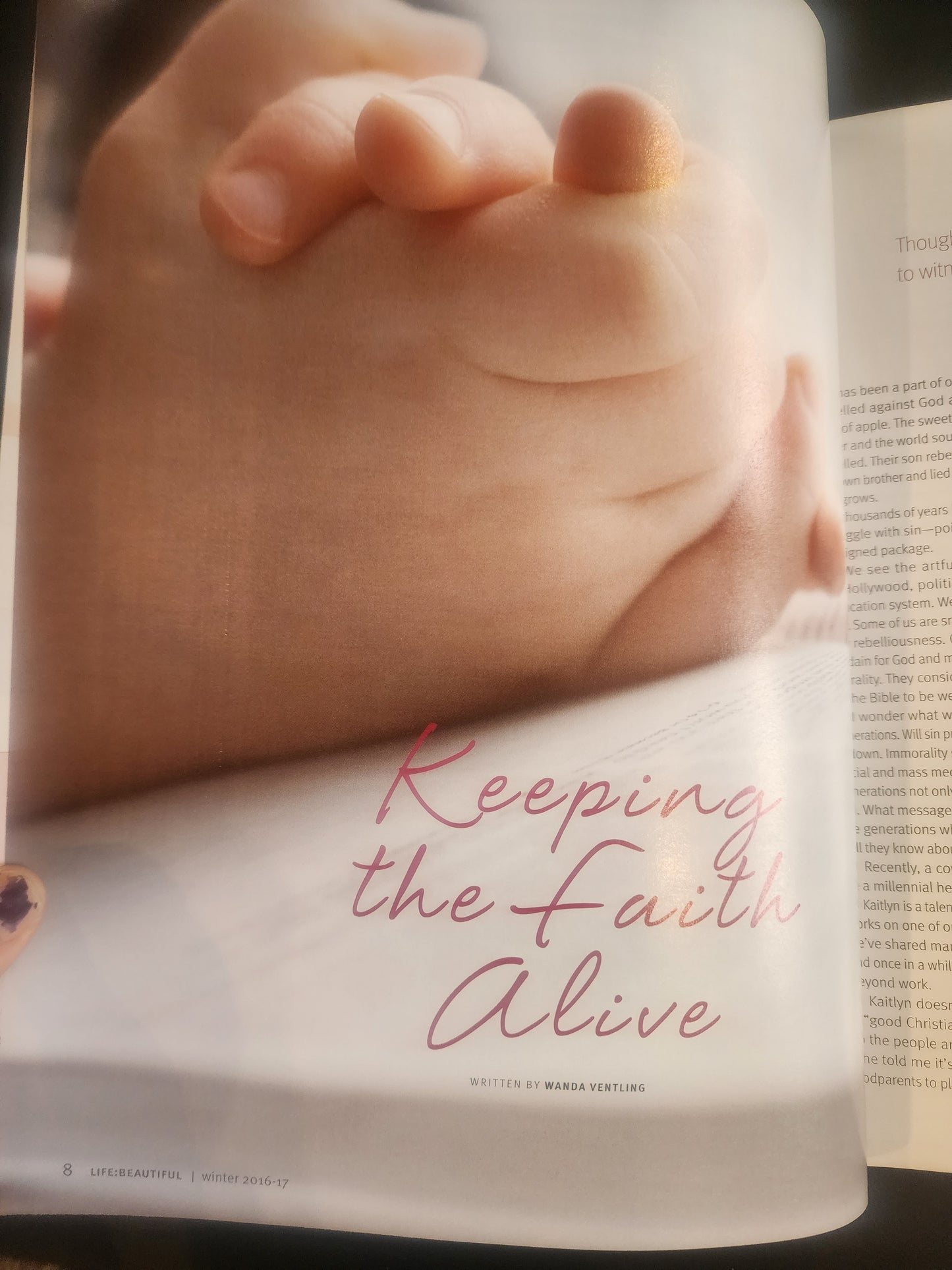 Life:Beautiful  - Winter 2016-17 Issue: "FAITH FOR YOUR JOURNEY" Bless Give Time