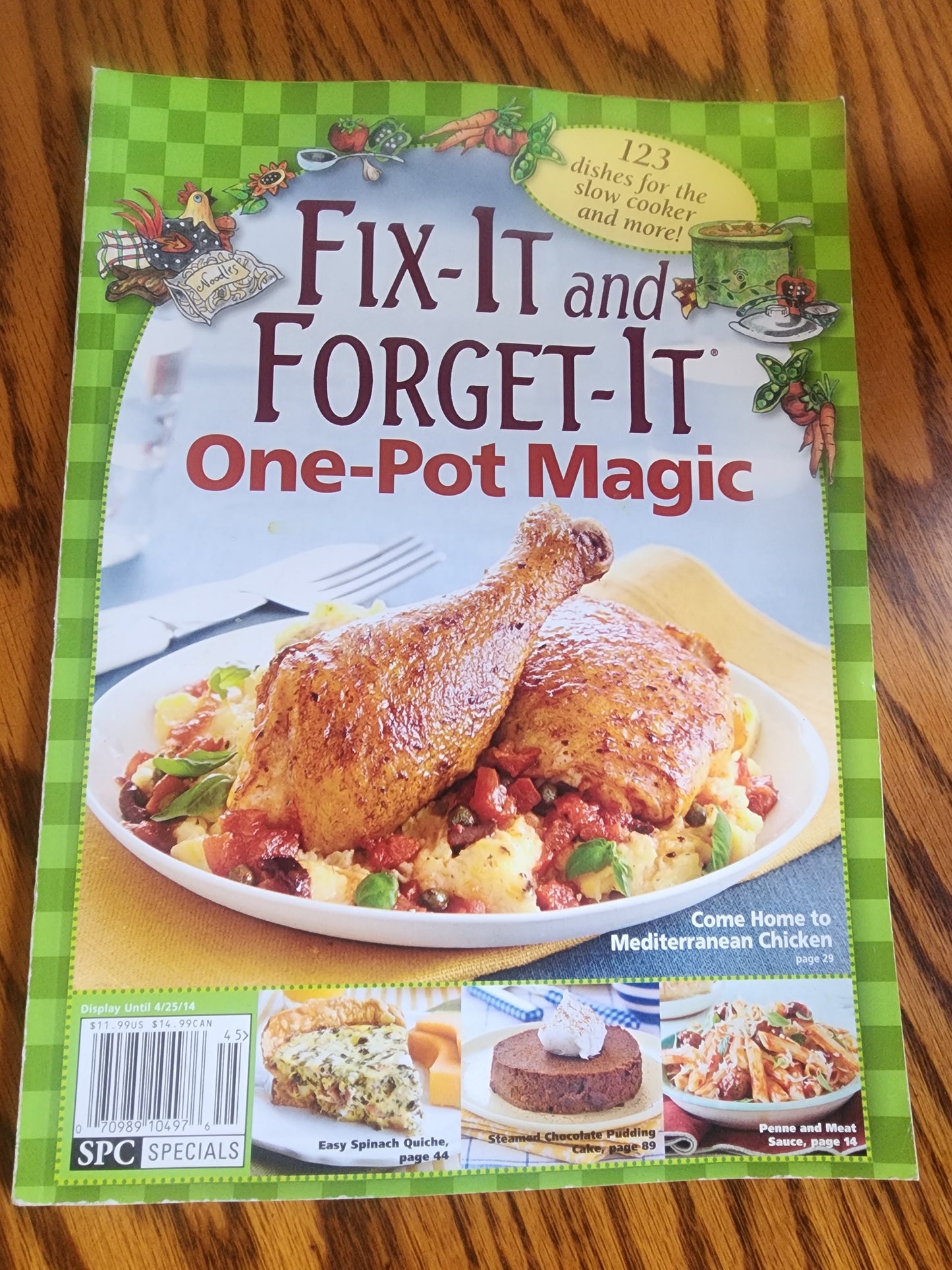 Fix-It and Forget-It One-Pot Magic Cookbook featuring 123 slow cooker Recipes