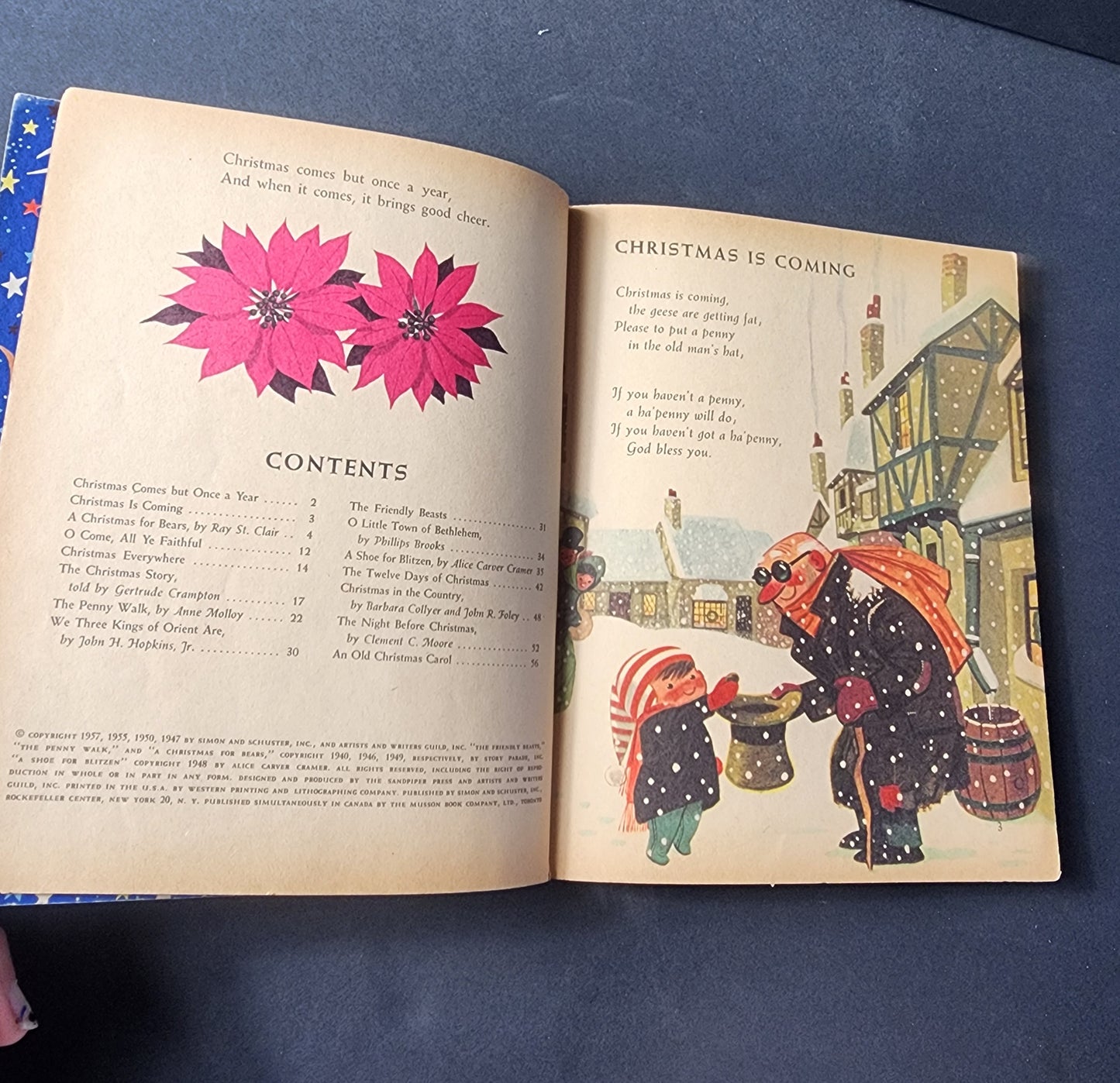My Christmas Treasury" is a classic Little Golden Book published in 1957 by Golden Books. A Giant little Golden book
