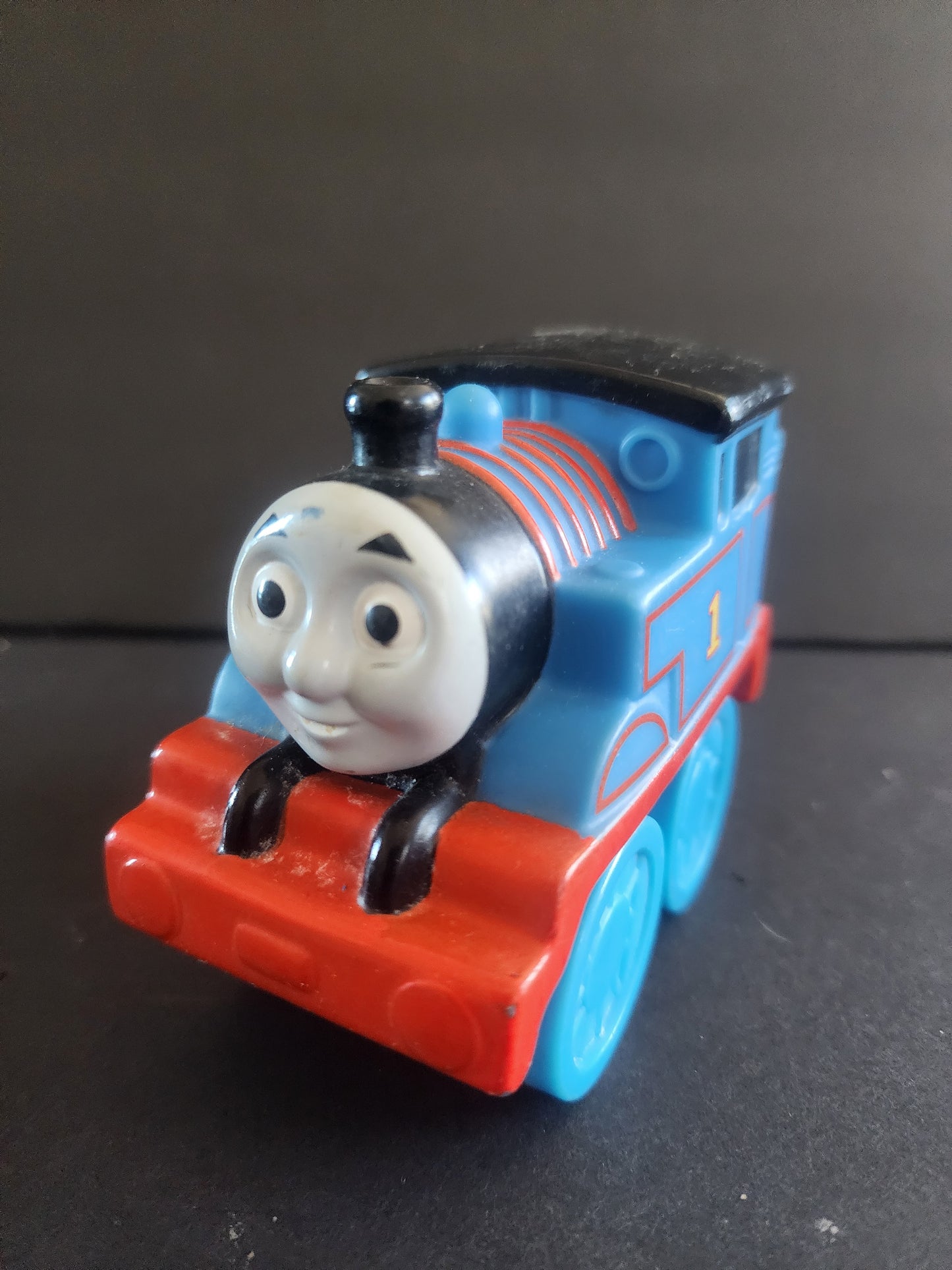Fisher-Price Birthday 4" Thomas & Friends Free Wheeling Engine Soft Plastic Vehicle. 4.50" in long  & 3" tall
