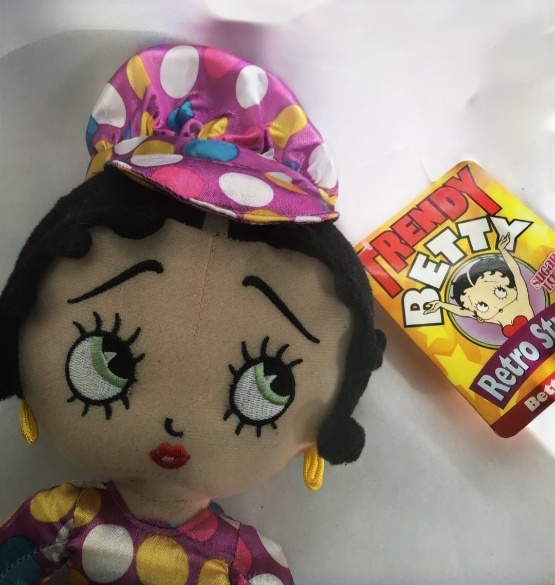 Betty Boop Doll Retro Stylin 60s Era. 15" tall