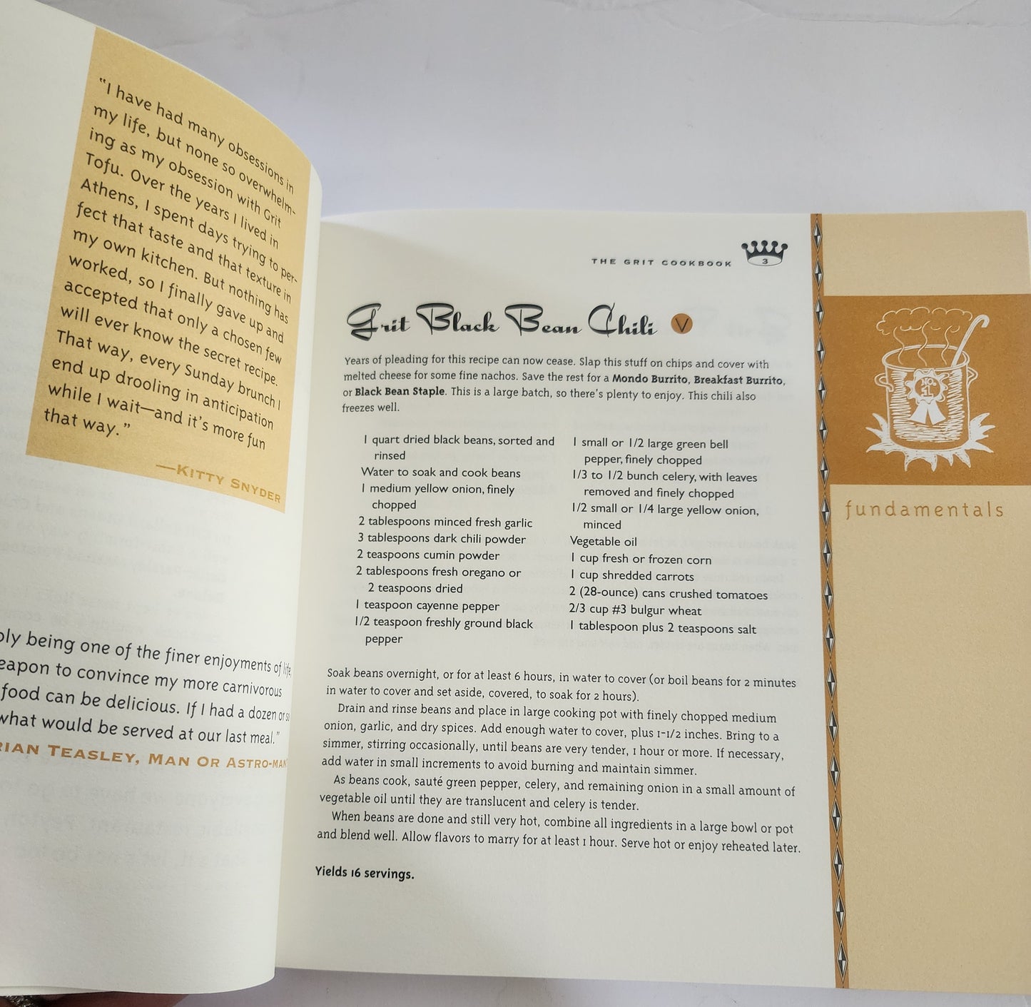 The Grit Vegetarian Cookbook: World-Wise, Down-Home Recipes softcover book
