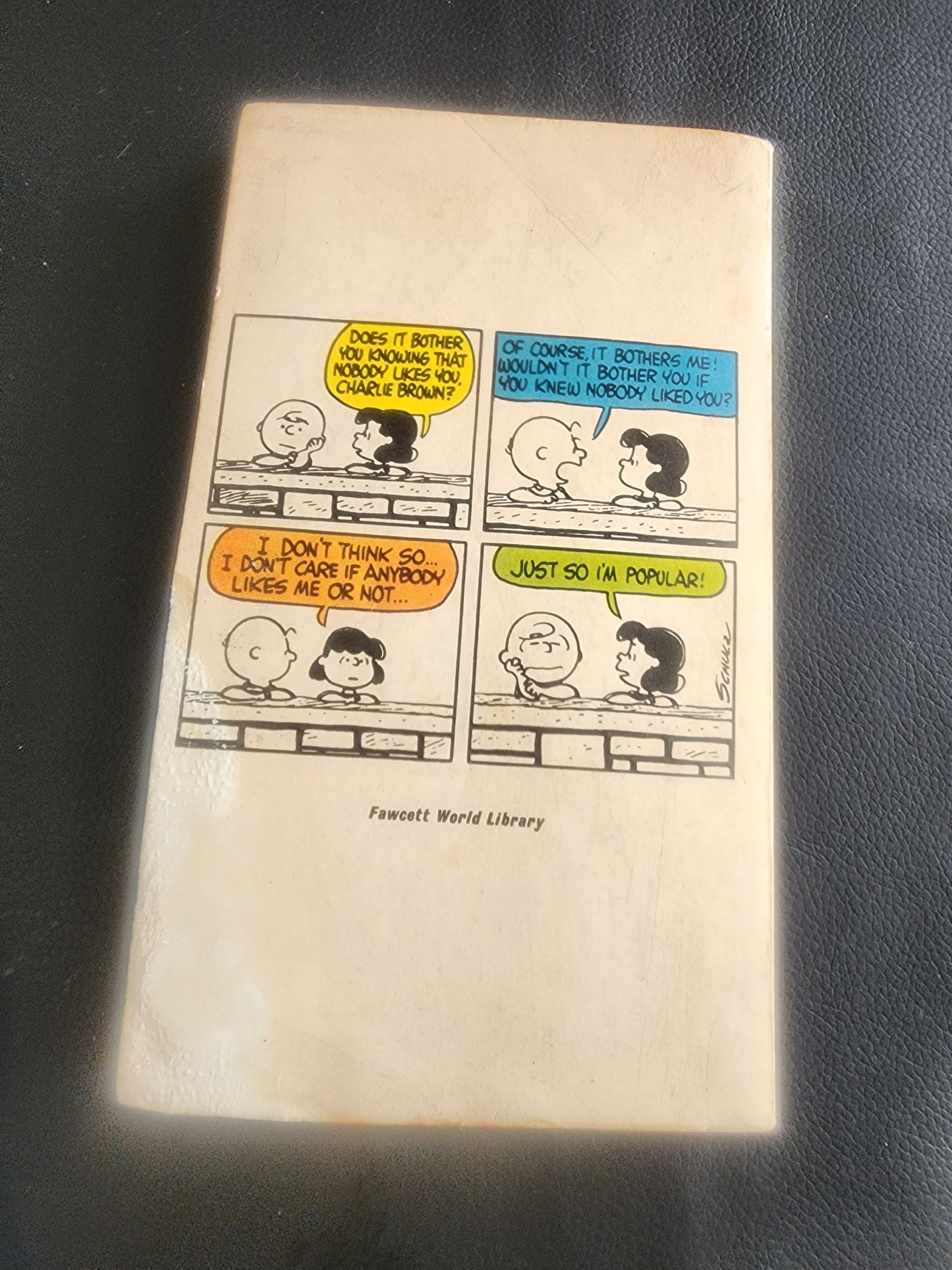 What's It All About, Charlie Brown?" Pb book by Jeffrey H. Loria, published 1969